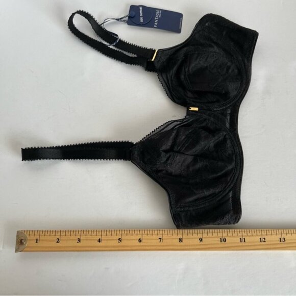 Fantasie - Fusion Lace Underwire Side Support Bra - Black. Size:30D. NWT. (1857) - Picture 13 of 14